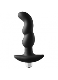 Черная вибропробка для простаты FantASStic Vibrating Prostate Plug - 14,5 см. - Dream Toys - в Ставрополе купить с доставкой