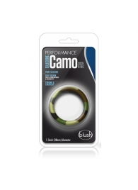 Эрекционное кольцо камуфляжной расцветки Silicone Camo Cock Ring - Blush Novelties - в Ставрополе купить с доставкой