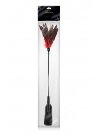 Стек-щекоталка Sweet Caress Feather Whip - 58 см. - Sweet Caress - купить с доставкой в Ставрополе