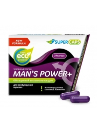 Возбуждающее средство для мужчин Mans Power plus - 10 капсул (0,35 гр.) +1 в подарок - SuperCaps - купить с доставкой в Ставрополе