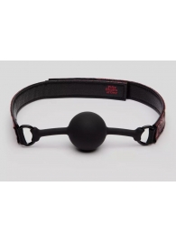 Кляп-шар на двусторонних ремешках Reversible Silicone Ball Gag - Fifty Shades of Grey - купить с доставкой в Ставрополе