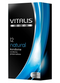 Классические презервативы VITALIS PREMIUM natural - 12 шт. - Vitalis - купить с доставкой в Ставрополе