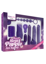 Эротический набор Toy Joy Mega Purple - Toy Joy - купить с доставкой в Ставрополе