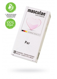 Супертонкие презервативы Masculan Pur - 10 шт. - Masculan - купить с доставкой в Ставрополе