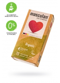 Экологически чистые презервативы Masculan Organic - 10 шт. - Masculan - купить с доставкой в Ставрополе