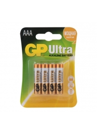 Батарейки алкалиновые GP Ultra Alkaline 24А AАA/LR03 - 4 шт. - Элементы питания - купить с доставкой в Ставрополе