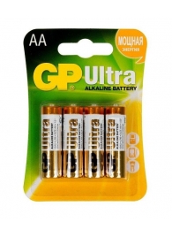 Батарейки алкалиновые GP Ultra Alkaline AA/LR6 - 4 шт. - Элементы питания - купить с доставкой в Ставрополе