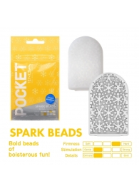 Карманный мастурбатор Spark Beads - Tenga - в Ставрополе купить с доставкой