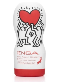 Мастурбатор Keith Haring Cup Deep Throat - Tenga - в Ставрополе купить с доставкой