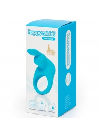 Голубое эрекционное виброкольцо Happy Rabbit Rechargeable Rabbit Cock Ring - Happy Rabbit - в Ставрополе купить с доставкой