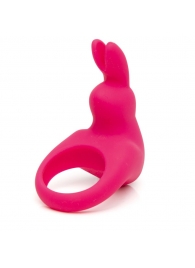 Розовое эрекционное виброкольцо Happy Rabbit Rechargeable Rabbit Cock Ring - Happy Rabbit - в Ставрополе купить с доставкой