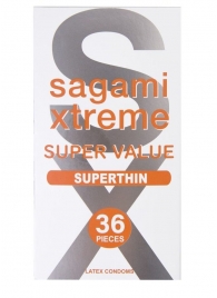 Ультратонкие презервативы Sagami Xtreme Superthin - 36 шт. - Sagami - купить с доставкой в Ставрополе