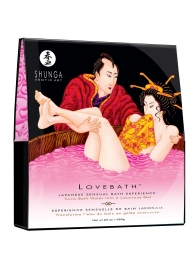 Соль для ванны Lovebath Dragon Fruit, превращающая воду в гель - 650 гр. - Shunga - купить с доставкой в Ставрополе