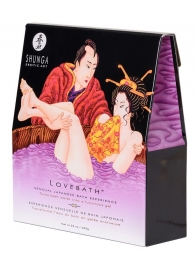 Соль для ванны Lovebath Sensual lotus, превращающая воду в гель - 650 гр. - Shunga - купить с доставкой в Ставрополе