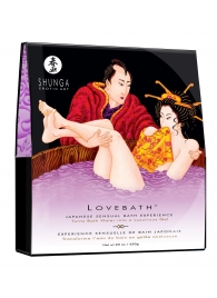 Соль для ванны Lovebath Sensual lotus, превращающая воду в гель - 650 гр. - Shunga - купить с доставкой в Ставрополе