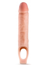 Телесная насадка на пенис 10 Inch Cock Sheath Extender - 25 см. - Blush Novelties - в Ставрополе купить с доставкой