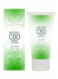 Лубрикант с пролонгирующим эффектом Natural CBD Numbing Lubricant - 50 мл. - Shots Media BV - купить с доставкой в Ставрополе