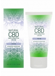 Крем для мастурбации для мужчин Natural CBD Masturbation Cream For Him - 50 мл. - Shots Media BV - купить с доставкой в Ставрополе