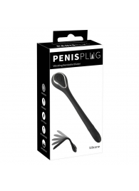 Черный гибкий уретральный стимулятор с вибрацией Vibrating Bendable Dilator - 13,5 см. - Orion - купить с доставкой в Ставрополе