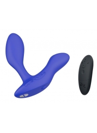 Синий анальный вибратор We-Vibe Vector+ - We-vibe - в Ставрополе купить с доставкой