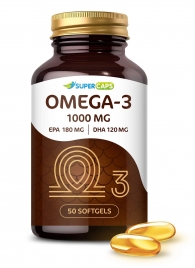 Пищевая добавка SuperCaps OMEGA-3 - 50 капсул (1000 мг) - SuperCaps - купить с доставкой в Ставрополе