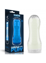 Светящийся в темноте мастурбатор Lumino Play Masturbator Pocketed - Lovetoy - в Ставрополе купить с доставкой