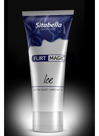 Силиконовая гель-смазка FLIRT MAGIC Ice с лёгким пролонгирующим эффектом - 75 мл. - Sitabella - купить с доставкой в Ставрополе