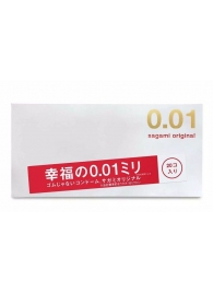 Ультратонкие презервативы Sagami Original 0.01 - 20 шт. - Sagami - купить с доставкой в Ставрополе