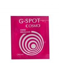 Стимулирующий интимный крем для женщин Cosmo G-spot - 2 гр. - Биоритм - купить с доставкой в Ставрополе