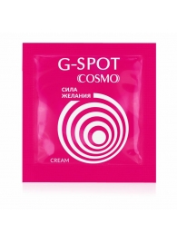 Стимулирующий интимный крем для женщин Cosmo G-spot - 2 гр. - Биоритм - купить с доставкой в Ставрополе