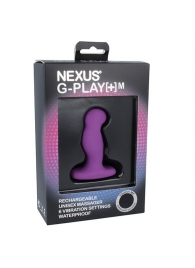 Фиолетовая вибровтулка Nexus G-Play+ M - Nexus Range - в Ставрополе купить с доставкой