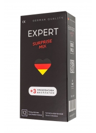 Презервативы EXPERT Surprise Mix - 12 шт.(+3 в подарок) - Expert - купить с доставкой в Ставрополе