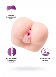 Реалистичный мастурбатор Paula с 2 любовными тоннелями - ToyFa - в Ставрополе купить с доставкой