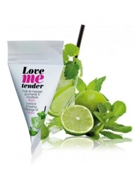 Съедобное согревающее массажное масло Love Me Tender Mojito с ароматом мохито - 10 мл. - Love to Love - купить с доставкой в Ставрополе