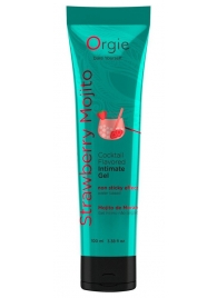 Съедобный интимный гель Orgie Lube Tube Cocktail Strawberry Mojito - 100 мл. - ORGIE - купить с доставкой в Ставрополе