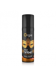 Съедобный гель Dual Vibe Sex On The Beach с эффектом вибрации и вкусом коктейля «секс на пляже» - 15 мл. - ORGIE - купить с доставкой в Ставрополе