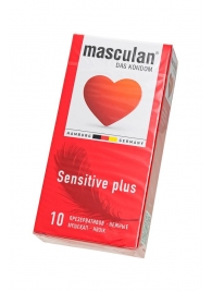 Презервативы Masculan Sensitive plus - 10 шт. - Masculan - купить с доставкой в Ставрополе