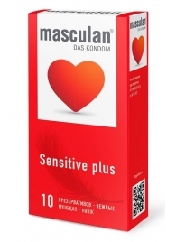 Презервативы Masculan Sensitive plus - 10 шт. - Masculan - купить с доставкой в Ставрополе