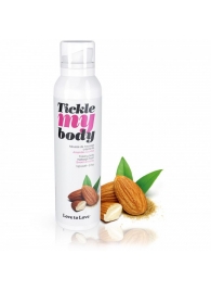 Массажная хрустящая пенка Tickle My Body Sweet Almonds с ароматом миндаля - 150 мл. - Love to Love - купить с доставкой в Ставрополе