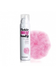 Массажная хрустящая пенка Tickle My Body Cotton Candy с ароматом сладкой ваты - 150 мл. - Love to Love - купить с доставкой в Ставрополе