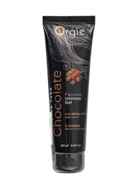 Интимный гель на водной основе Lube Tube Chocolate с шоколадным вкусом - 100 мл. - ORGIE - купить с доставкой в Ставрополе