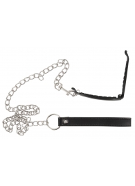 Зажим для половых губ с поводком Pussy Clamp With A Leash - Orion - купить с доставкой в Ставрополе
