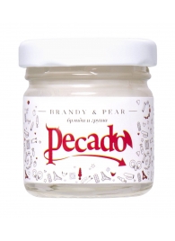 Массажная свеча Brandy   Pear - 35 мл. - Pecado - купить с доставкой в Ставрополе