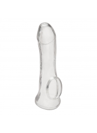 Прозрачная насадка на пенис Transparent Penis Enhancing Sleeve Extension - 15,9 см. - BlueLine - в Ставрополе купить с доставкой