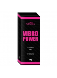 Жидкий вибратор Vibro Power со вкусом тутти-фрутти - 15 гр. - HotFlowers - купить с доставкой в Ставрополе