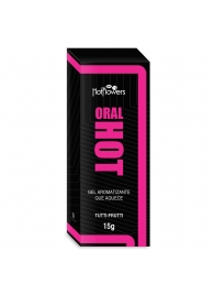 Гель для оральных ласк Oral Hot с согревающим эффектом - 15 гр. - HotFlowers - купить с доставкой в Ставрополе