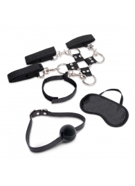 Набор для фиксации из 7 предметов Hogtie   Ball Gag Kit - Lux Fetish - купить с доставкой в Ставрополе