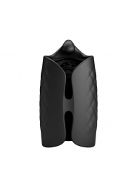 Черный мастурбатор с вибростимуляцией головки Black Glans Trainer - Baile - в Ставрополе купить с доставкой