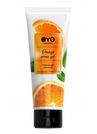 Лубрикант на водной основе OYO Aroma Gel Orange с ароматом апельсина - 75 мл. - OYO - купить с доставкой в Ставрополе