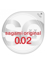 Ультратонкий презерватив Sagami Original - 1 шт. - Sagami - купить с доставкой в Ставрополе